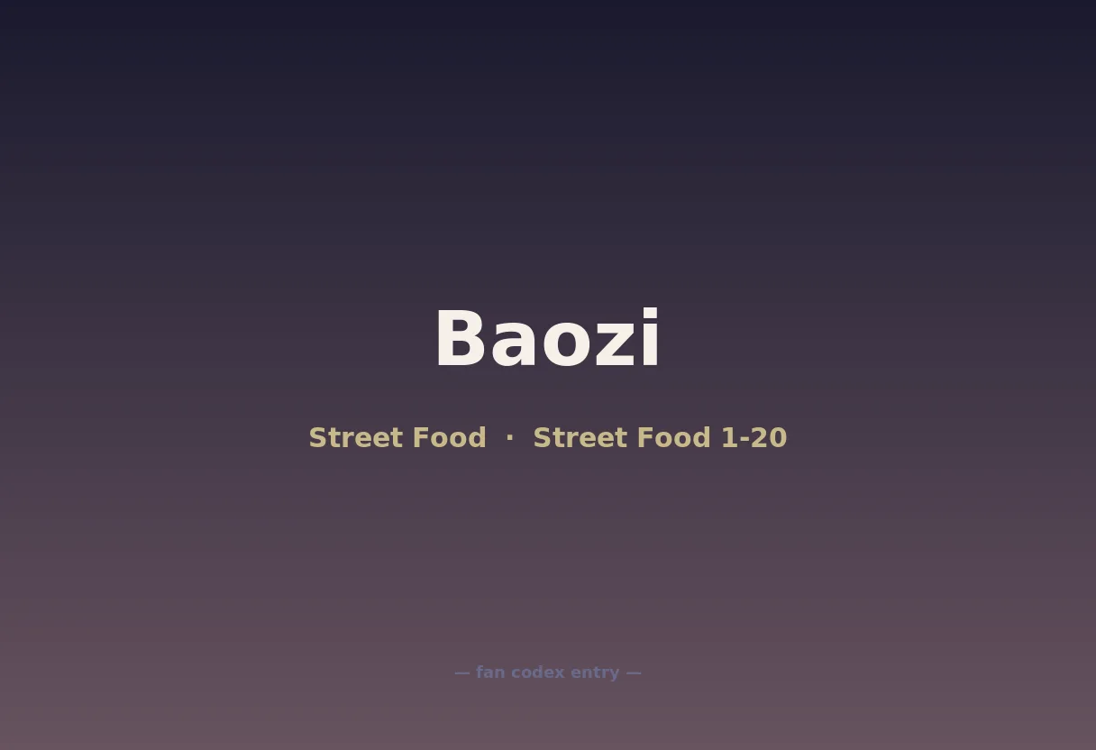 Baozi