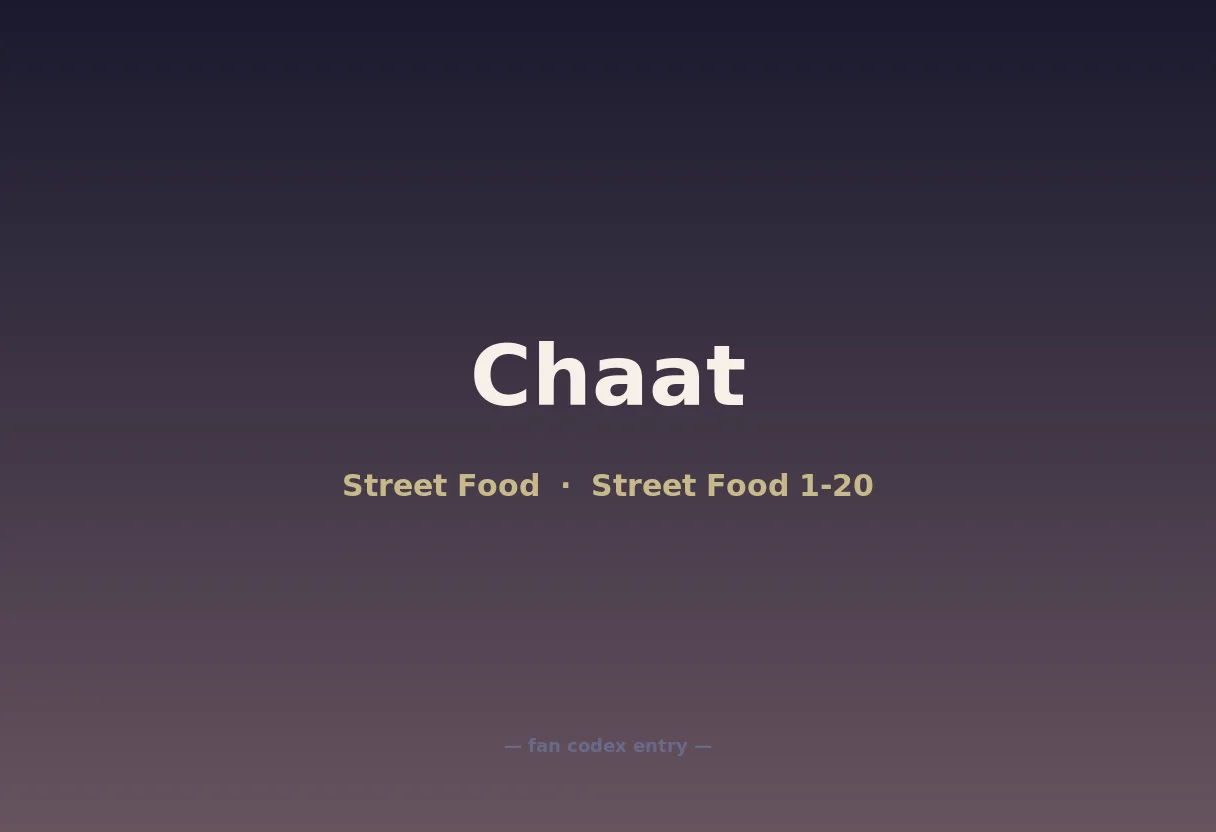 Chaat