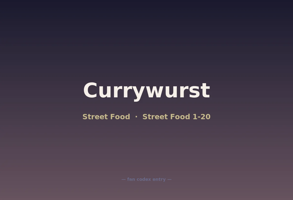 Currywurst