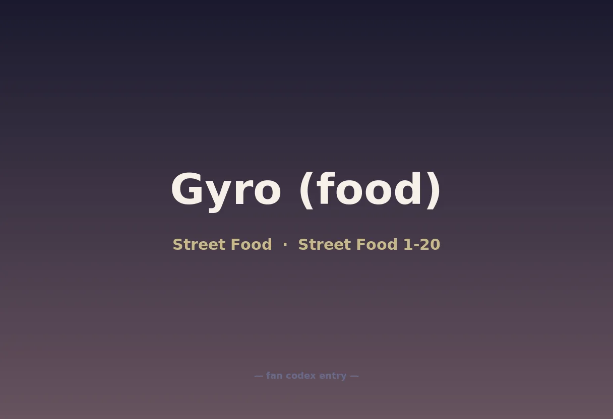 Gyro (food)