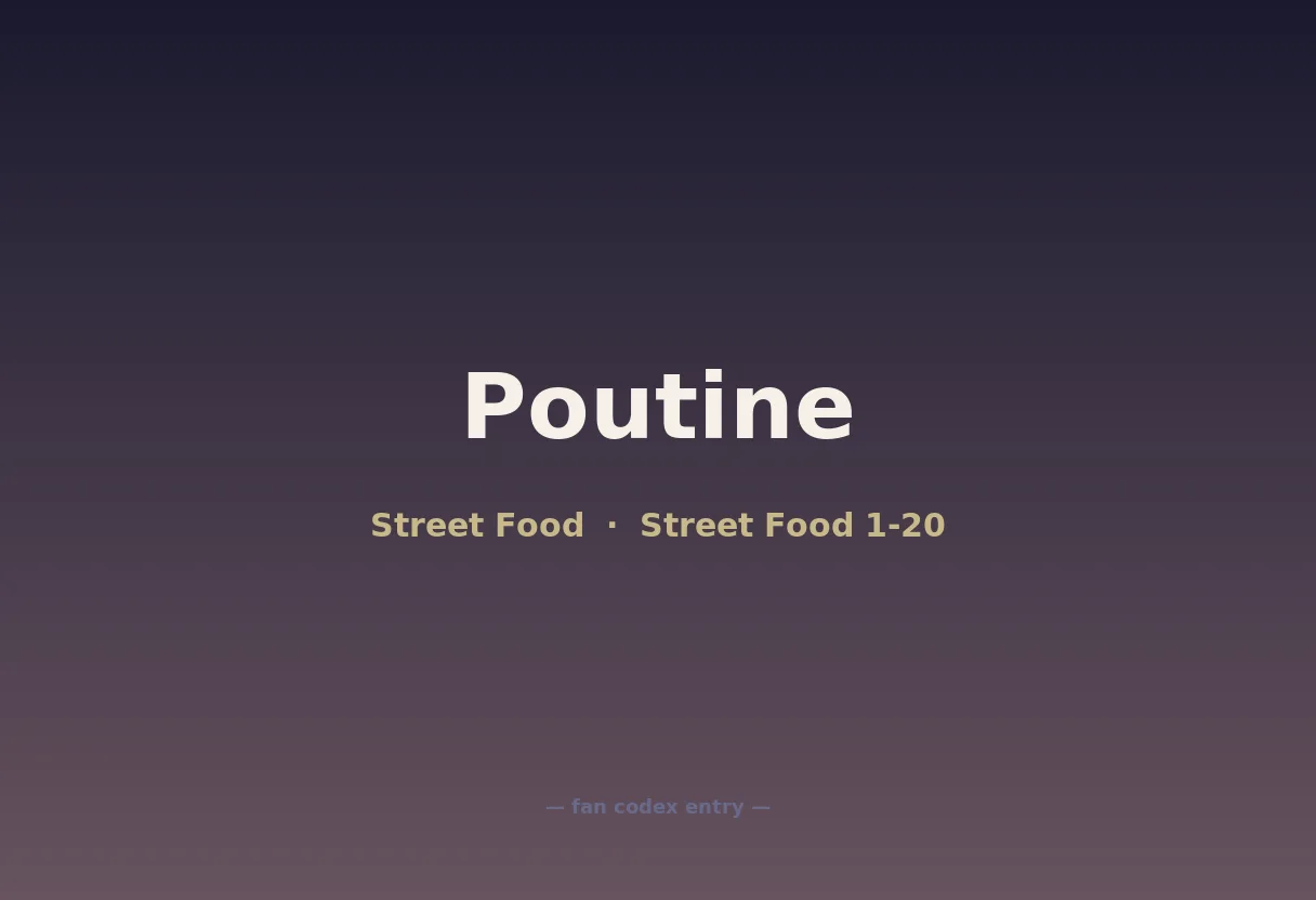 Poutine