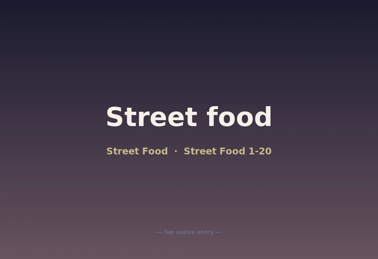 Street food
